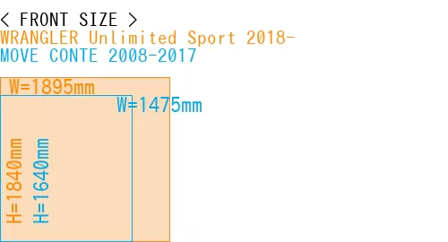 #WRANGLER Unlimited Sport 2018- + MOVE CONTE 2008-2017